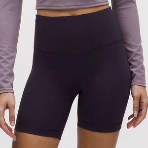 lululemon athletica Atmospheric Purple 6” Wunder Train HR Athletic Shorts